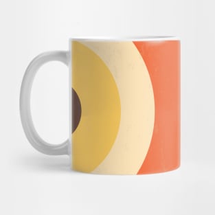 Mid Century Modern 70s Style Retro Mug